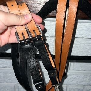 Trafalgar Real Leather Suspenders